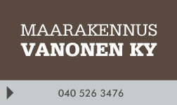 Maarakennus Vanonen Ky logo